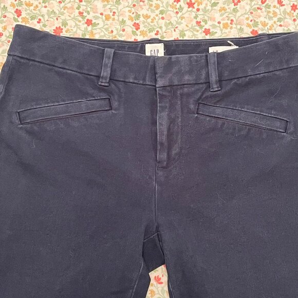 GAP Dark Blue Skinny Ankle Pants sz S Regular - Picture 1 of 8